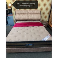 2023 Mattress Dreamatt Dr Sleep Pocket Spring ✔️ Single ✔️ Super Single ✔️ Queen ✔️ King ✔️ 11" inches Thickness Firmnes