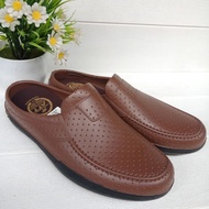 Sepatu Sandal Selop Karet Pantofel Bustong Pria Dewasa Formal Anti Air ATT ABK