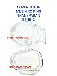 COVER TUTUP BAK BLOK MESIN RX KING TRANSPARAN BENING MAGNET KOPLING