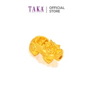 TAKA Jewellery 999 Pure Gold Puxiu Abacus with Beads Bracelet