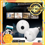 (FREE BUBBLEWRAP) CCTV Lampu - Ip Camera CCTV Tersembunyi Bohlam VR Spy Cam