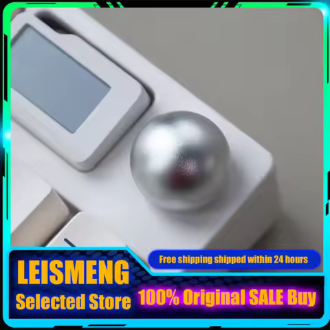 Keydous NJ80/NJ98 mechanical keyboard compatible metal knob keycaps PC gaming keyboards Accessorie c