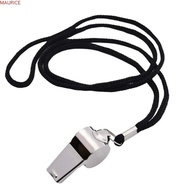 MAURICE Whistle Outdoor Stainless Steel Soccer Football Rugby Hockey Referee Whistle