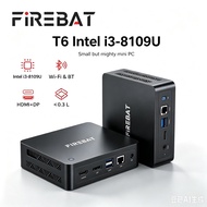 FIREBAT T6 MINI PC Black intel i3-8109U 8GB RAM 256GB SSD Windows 11 Home