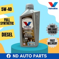 VALVOLINE Heavy Duty Diesel 5W-40 Fully Synthetic Diesel 4WD Engine Oil (1L)