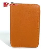 愛馬仕圓形拉鍊旅行包 Azap 組合長皮夾