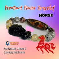 Feng Shui Horse Premium Power Bracelet Jeanchdragon