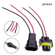 1 Pair H8 H9 H11 Male To Female Socket Plug Adapter Connector Cable Wiring Harness For Foglight Head