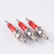 Motorcycle Engine Head Accessories GY6125/150 Red Three-Claw A7TC Spark Plug Original Accessories Fa