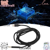 COCOFRUIT 2.5mm to Type C Cable, 4.9ft / 1.5m Lossless Noiseless 2.5mm to USB C Sound Cord, Flexible
