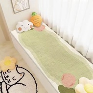 Thickened Imitation Cashmere Balcony Bay Window Mat Bedroom Bay Window Mat Four Seasons Simple Moder