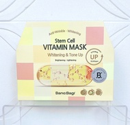 [HỘP 10 MIẾNG]  Mặt Nạ Banobagi STEM CELL Dưỡng Ẩm Trắng Da Vita Genic Jelly Vitamin Mask