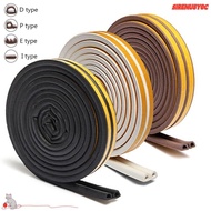 SIRENU8Y0C 5/10m Seal Strip Weather Strips D/E/P/I Type Noise Insulation Self Adhesive Draught Exclu