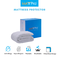 MATTPro  Mattress Protector/Free Delivery/Fully Fitted/Breathable/Durable/Easy to Wash/30cm/12inch