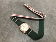 70'S 古董 NOS 舊倉底 鐮刀錘仔 紅色共和 文青 CCCP 白面 前蘇聯 上鏈 軍錶 37MM