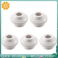 5Pcs/Set Swimming Pool Pool Nozzle Nozzle Spout Eyeball Fitting Spa Return Jet Fitting 1.5 Inch Wate