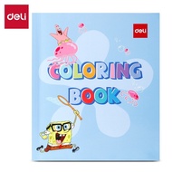 Deli Buku Mewarnai Painting Book Spongebob 12 Lbr Kertas Tebal- Kecil