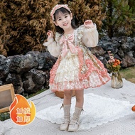 Original Children's Dress Autumn Winter Dress lolita lolita Princess Dress Girls Birthday Dress loli