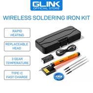 USB Wireless Charging Electric Soldering  Iron Kit Portable USB5V8W 800mAh Type C Fast Charge Mini S