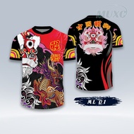 2026 New Year lion dance T-shirt customized lion dance T-shirt team uniform South lion dance dragon 