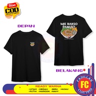 T-shirt Indonesian Culinary Dumpling Meatballmie DB Distro Clothes