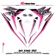 Striping Mx King 150 Sticker Y15zr Sticker Mx King150 Sniper150 Mxi Jupiter Mx Ink. Motif Sticker 18