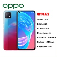 OPPO A72 Smart Phone 4GB 128GB 4230mAh 6.5'' Android 10 Dual SIM Smart Phone 1080x2400