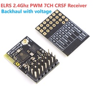 ELRS 2.4Ghz PWM 7CH CRSF Receiver Support ELRS 3.2 PWM/CRSF Protocol Copper Pipe Antenna For RC FPV 
