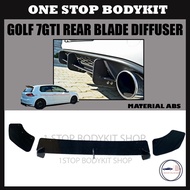 GOLF 7 GTI REAR BLADE DIFFUSER