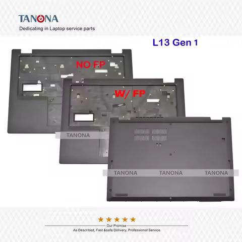 New 5CB0S95347 5CB0S95349 5CB0S95356 Black For ThinkPad L13 Gen 1 Upper Case Palmrest C Cover Bottom
