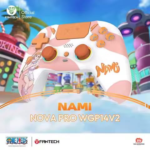 FANTECH NOVA PRO WGP14V2 Wireless Gamepad for One Piece Officially Licensed Hall Effect Triggers and