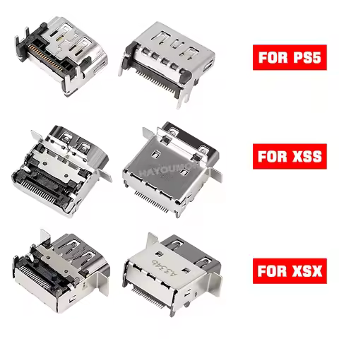 HDMI-compatible Port for PS5 Digital/Disc Edition Premium HDMI-compatible Interface Connector Socket