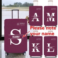 Customized name / LOGO PRINT Cover Luggage Protector 26-30 inch Usable Travel Suitcase | Luggage Bag