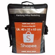 80L delivery backpack, motorcycle ojol bag, delivery bag, jumbo box courier bag, fits lots of stuff