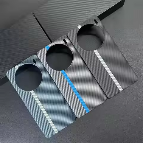 For VIVO X200 Pro Case Fashion Hard carbon fibre Slim Skin Protective Back Cover Cases For VIVO X200