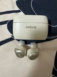 Jabra 85t 藍牙耳機米白色