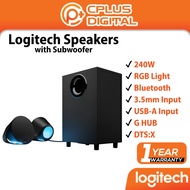 Logitech Speakers with Subwoofer 3.5mm USB-A Bluetooth Wireless RGB Light DTS:X G560 Z625 Z313