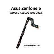 For Asus Zenfone 6 / Zenfone6 ( A600CG A601CG T00G Z002 ) Side Power On Off Volume Button Flex Cable