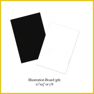 ◩ ▧ ◿ Illustration Board 1/8 3ply Class A [PER 50pcs]