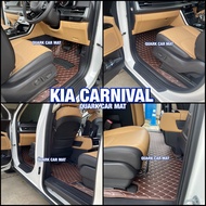 พรมรถยนต์ พรม6D KIA CARNIVAL คานิวัล ของแท้ ตรงรุ่น ติดตั้งง่าย (ฟรีแถม3อย่าง)