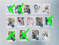 idolish7拍立得 金屬卡