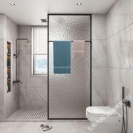 淋浴隔斷衛生間玻璃隔斷沐浴房乾濕分離浴室洗手臺擋水屏風