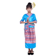Kids Southeast Asia Costume Vietnam Laos Cambodia Brunei Philippines Malaysia Myanmar Dance Costume