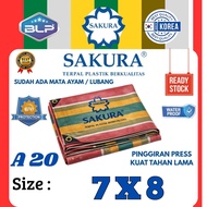 Sakura A20 Tarpaulin 7x8 Meters Thick Waterproof Multipurpose