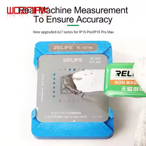 RELIFE RL-601MA Universal Fixture CPU Reballing Stencil Platform For Android iPhone A8-A19 IC Chip P