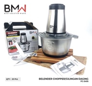 Meat Grinder Stainless 2 Lt - Blender Capsule Cutter - Gilingan Daging