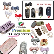 New Premium TPU Key Cover Perodua Bezza Axia Myvi Aruz Key Cover Case Accessories Accessori Kereta S