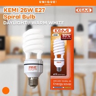 KEMI 26W E27 SPIRAL BULB | DAYLIGHT / WARM WHITE