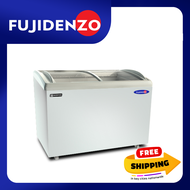 Fujidenzo 14 cu. ft. HD Inverter Curved Glass Freezer IFSP-14GDF