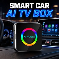 【Johor spot】🚗🎥💯Premium Android TV Box Car Wireless Display Device Youtube Netflix Cepat Pantas Senan